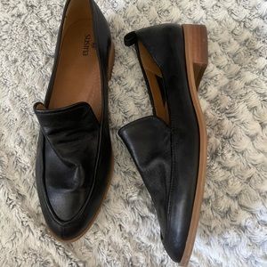 Black dress loafers